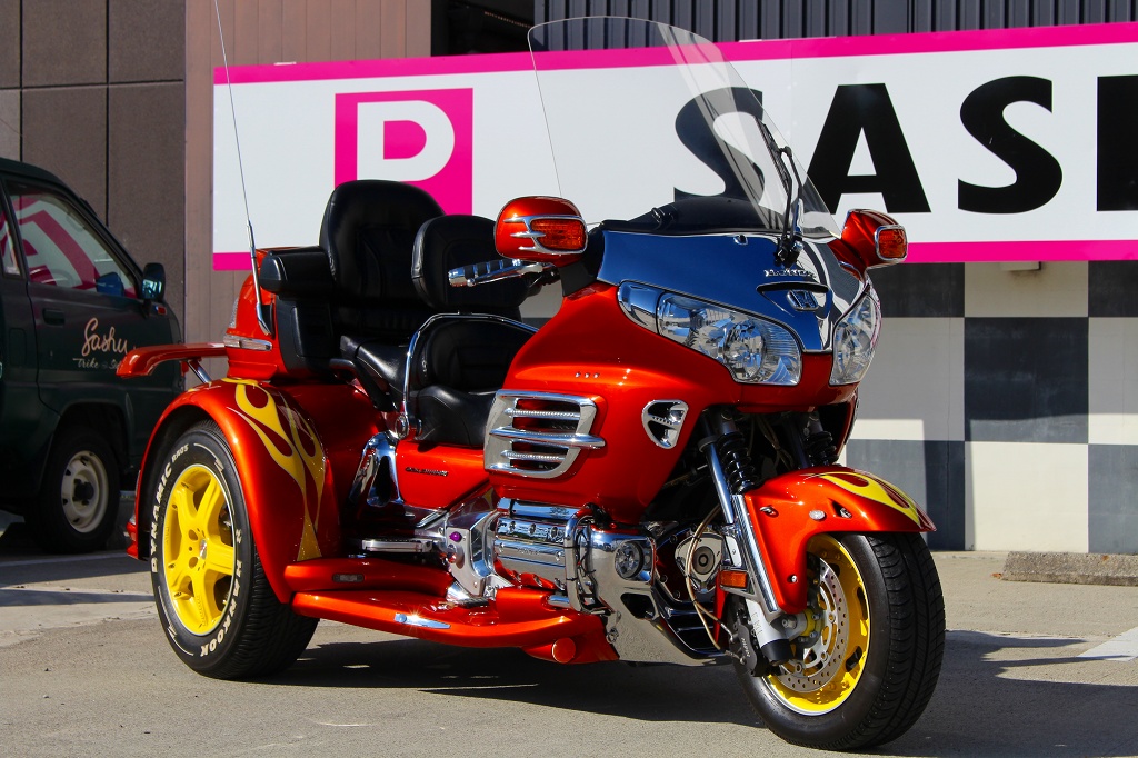 GL1800トライク | SASHU | 京都のトライク・サイドカー・オートバイ販売店 | can-am SPYDERの正規ディーラー