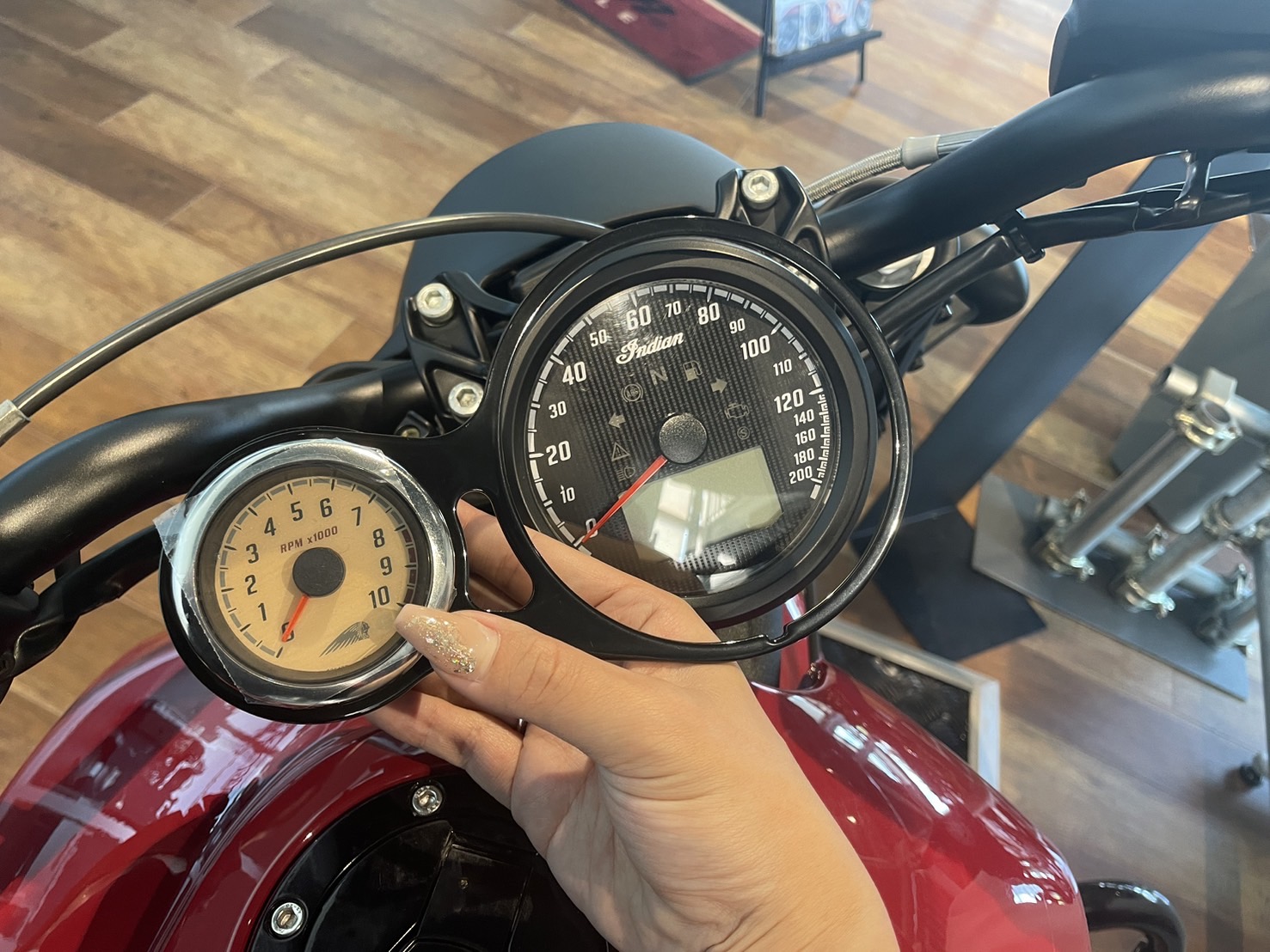 SCOUT タコメーター入荷しました！ | インディアンモーター